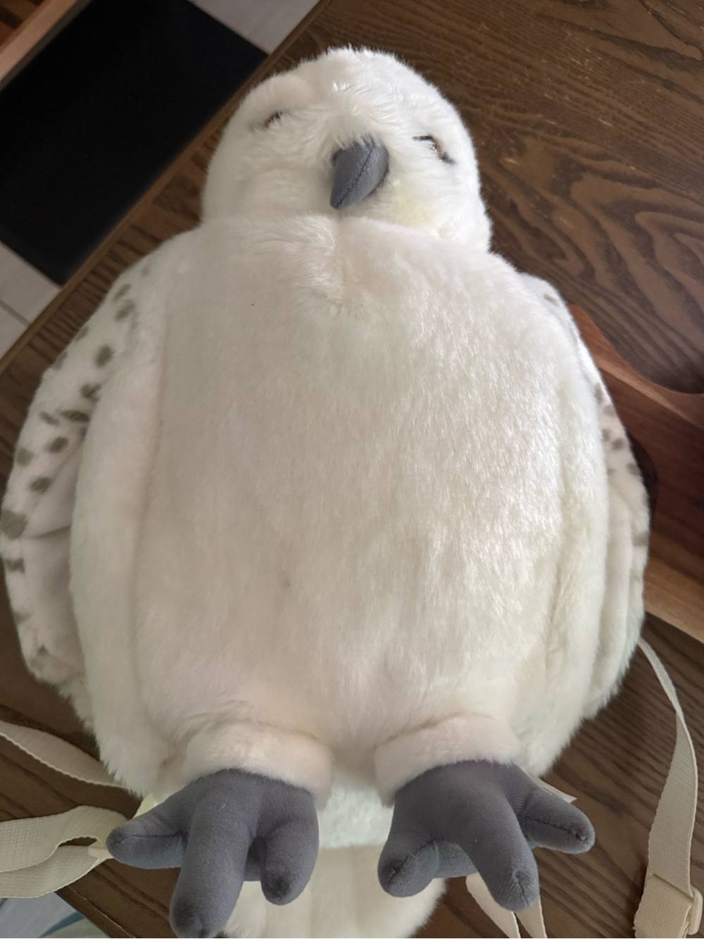 Hedwig Plush Owl Backpack From Universal Studios